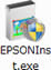「EPSONInst.exe」アイコン