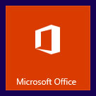 スタート画面の「Microsoft Office」アイコン